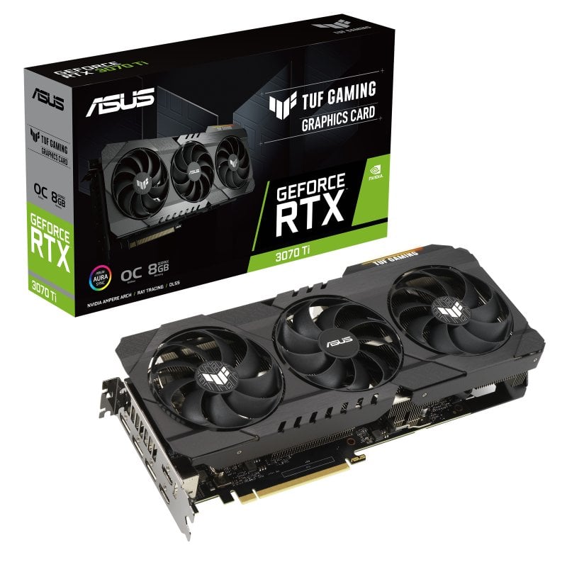 ASUS TUF Gaming GeForce RTX 3070 Ti V2 OC Edition 8GB GDDR6X Reacondicionado