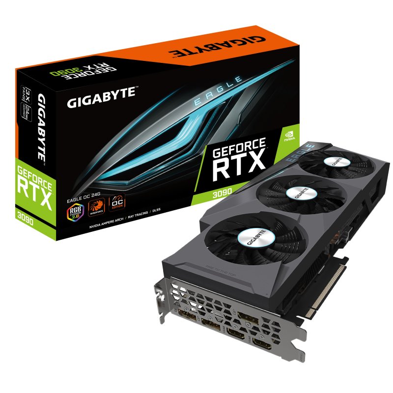 Gigabyte GeForce RTX 3090 Eagle OC 24G 24GB GDDR6X