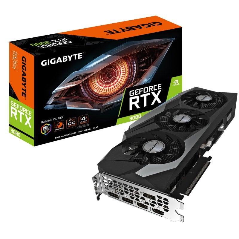 Gigabyte GeForce RTX 3080 Gaming OC 10G 10GB GDDR6X