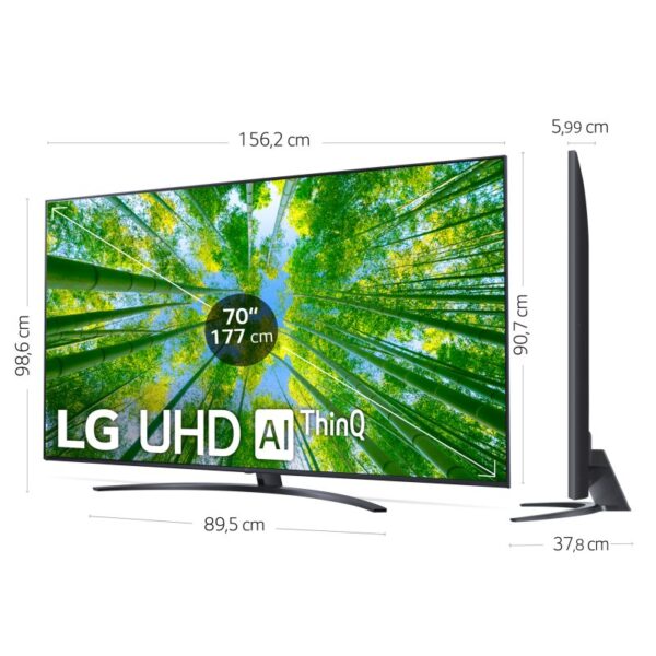 LG 70UQ81006LB 70" LED UltraHD 4K HDR10 Pro Reacondicionado