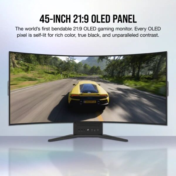 Corsair XENEON FLEX 45WQHD240 45" OLED WQHD 240Hz G-Sync Compatible Curva Reacondicionado