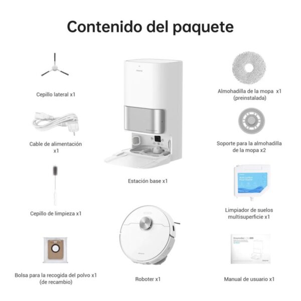 Dreame L10s Ultra Robot Aspirador + Estación de Vaciado Automático