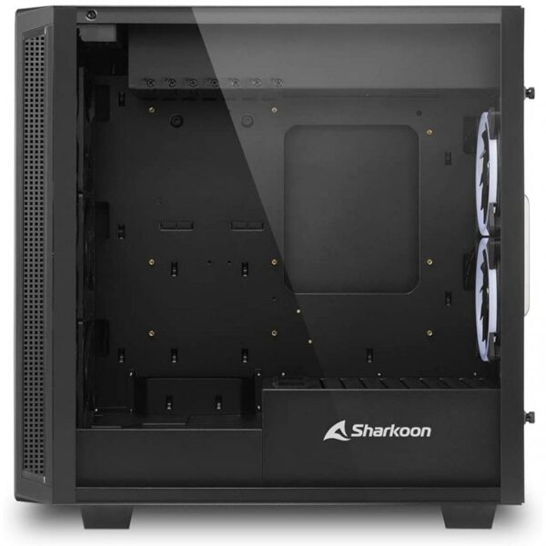 Sharkoon REV220 Cristal Templado USB 3.1 Negra