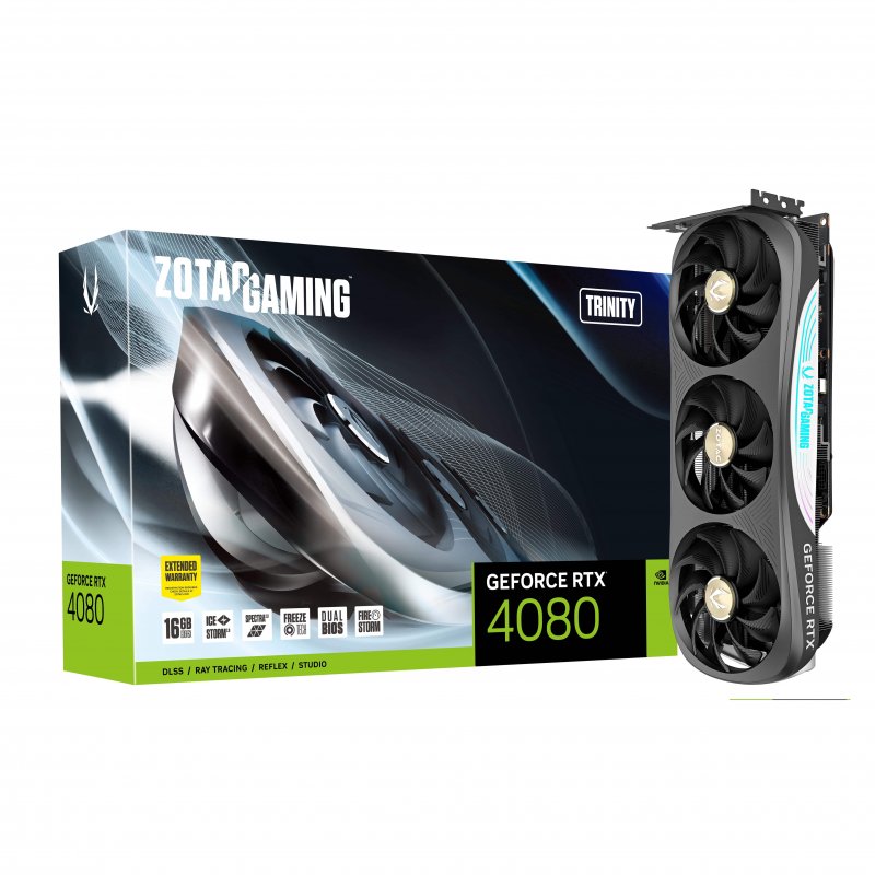 Zotac Gaming GeForce RTX 4080 TRINITY 16GB GDDR6X DLSS3