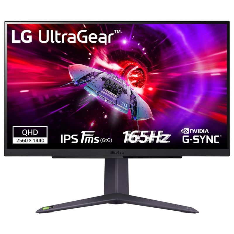 LG UltraGear 27GR75Q-B 27" LED IPS QuadHD 165Hz G-Sync Compatible Reacondicionado