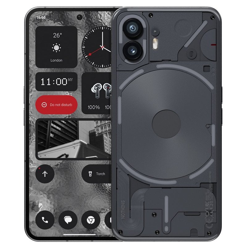Nothing Phone (2) 12/256GB Gris Oscuro Libre Reacondicionado