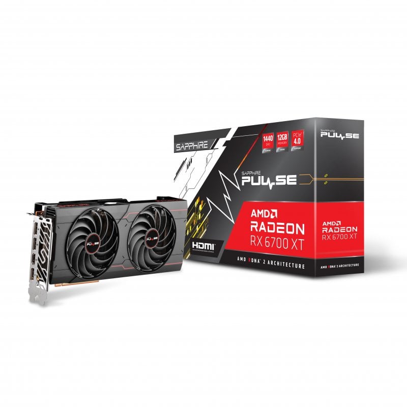 Sapphire Pulse AMD Radeon RX 6700 XT 12GB GDDR6 Reacondicionado