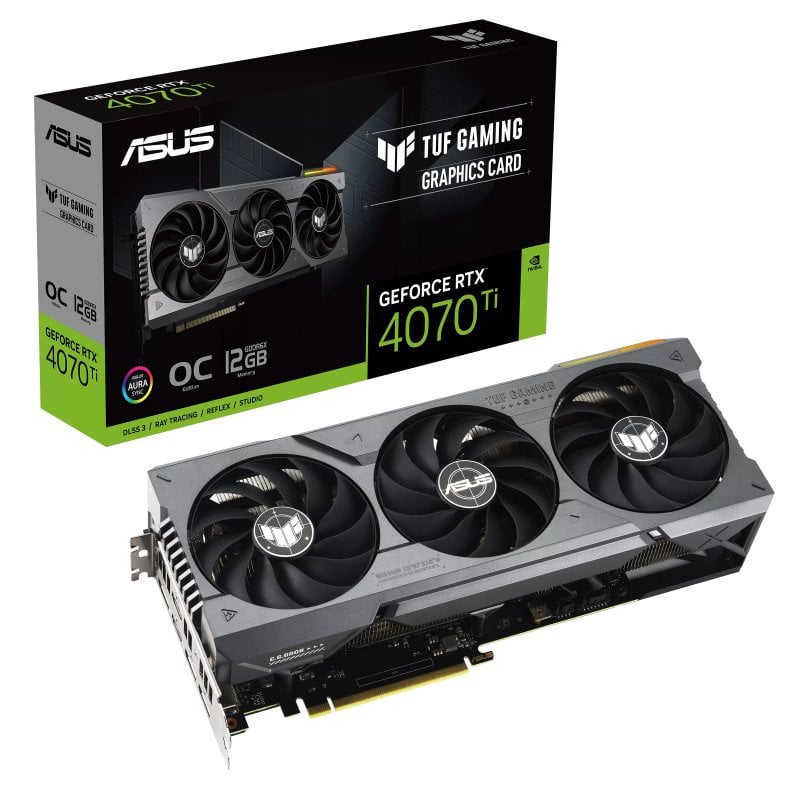 ASUS TUF Gaming GeForce RTX 4070 Ti OC Edition 12GB GDDR6X Reacondicionado