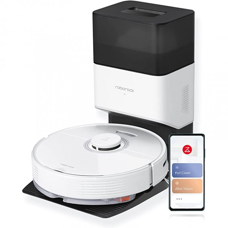 Roborock Q7 Max+ Robot Aspirador Blanco + Base de Autovaciado