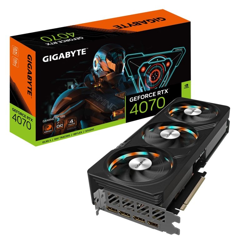 Gigabyte GeForce RTX­­ 4070 GAMING OC 12 GB GDDR6X DLSS3 Reacondicionado