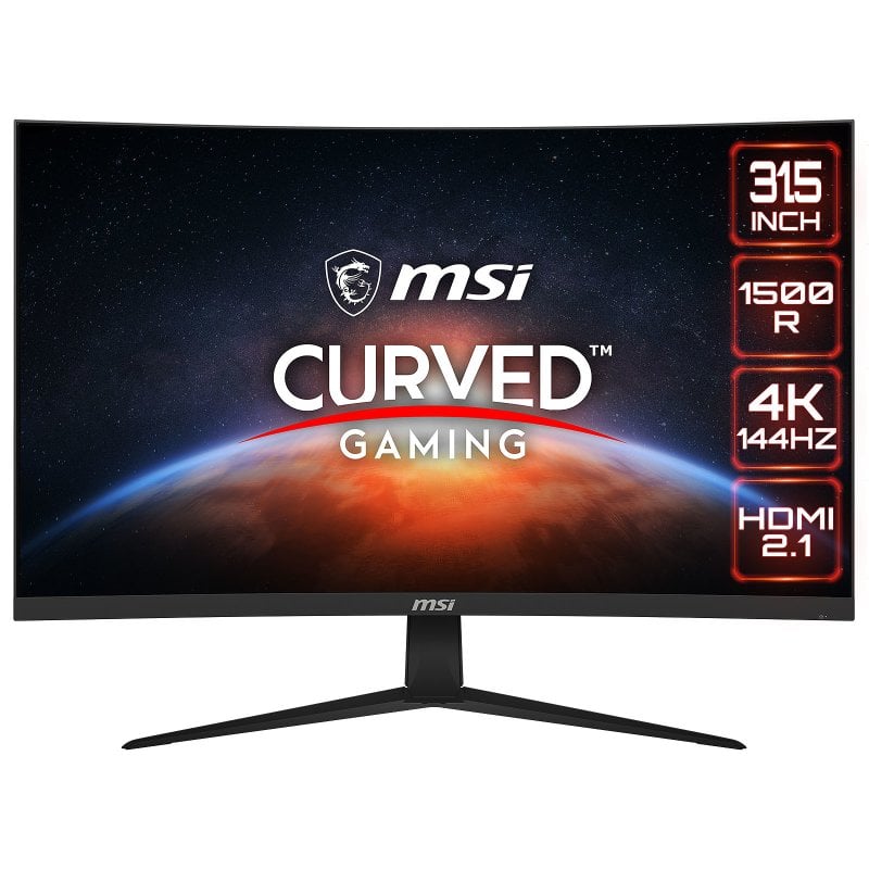 MSI Optix G321CU 31.5"" LED UltraHD 4K 144Hz FreeSync Premium Curva Reacondicionado