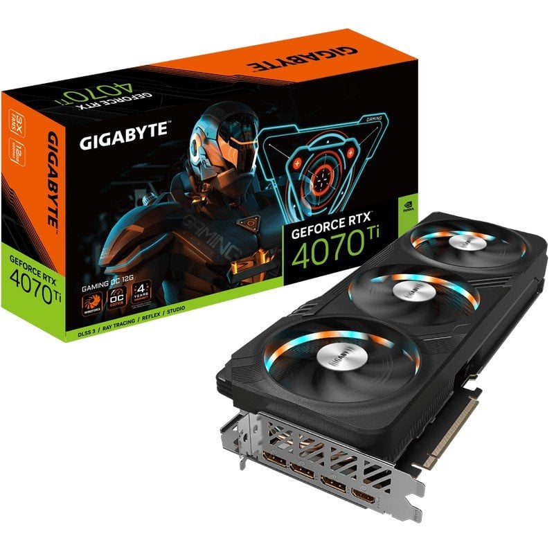 Gigabyte GeForce RTX­­ 4070 Ti GAMING OC 12GB GDDR6 DLSS3 Reacondicionado