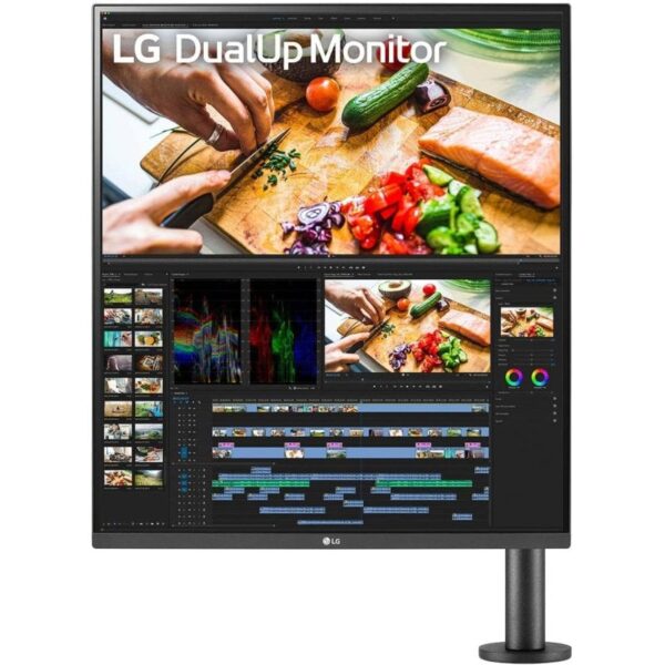 LG DualUp Ergo 28MQ780-B 27.6"" LED IPS QHD USB-C Reacondicionado