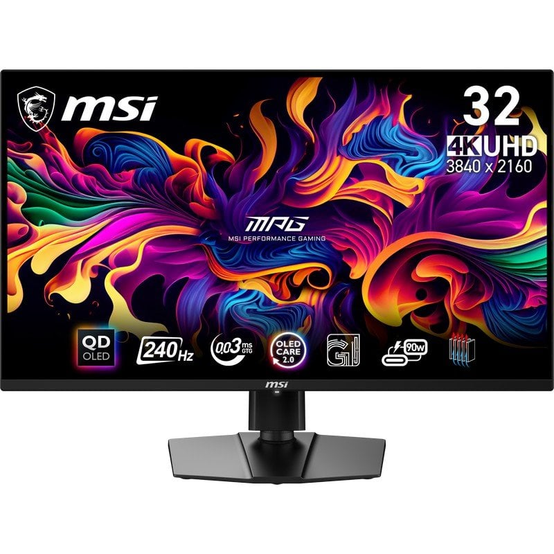 MSI MPG 321URX QD-OLED 31.5" QD-OLED UltraHD 4K 240Hz USB-C Reacondicionado