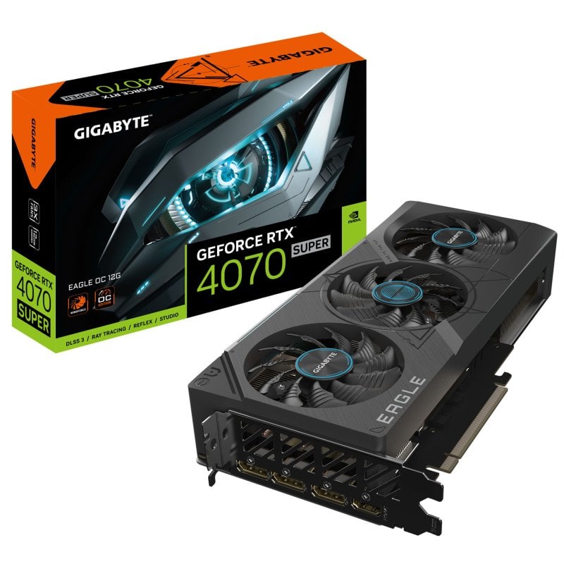 Gigabyte GeForce RTX 4070 SUPER EAGLE OC 12GB GDDR6X DLSS3 Reacondicionado
