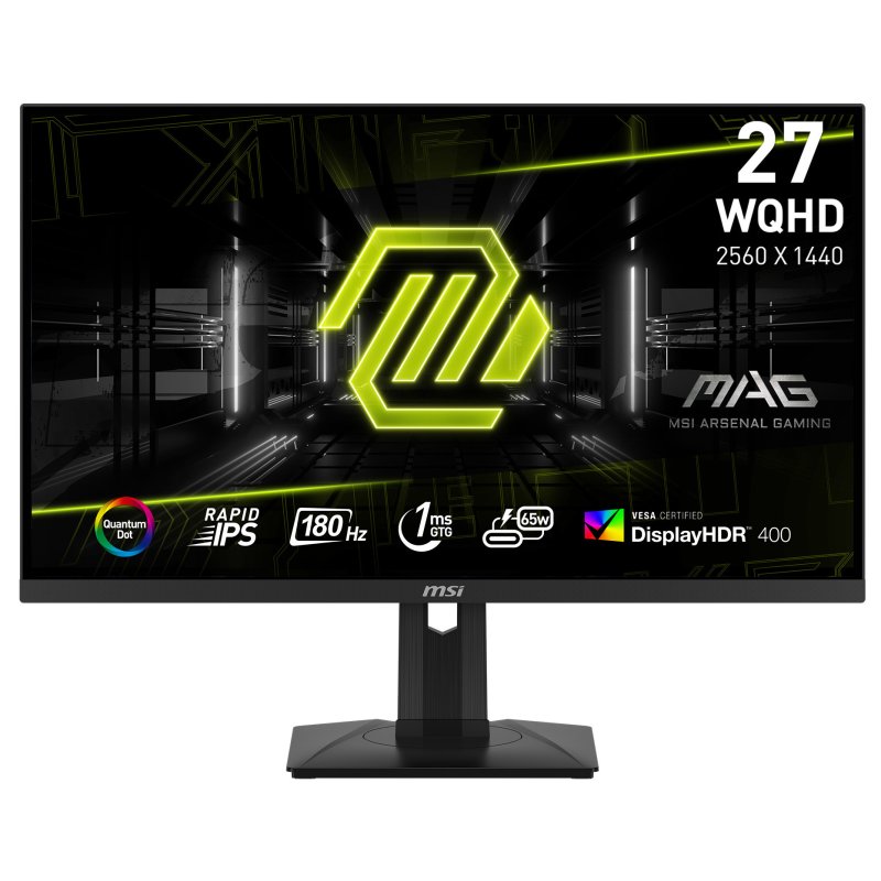 MSI MAG 274QRF QD E2 27" LED Rapid IPS WQHD 180Hz USB-C Reacondicionado