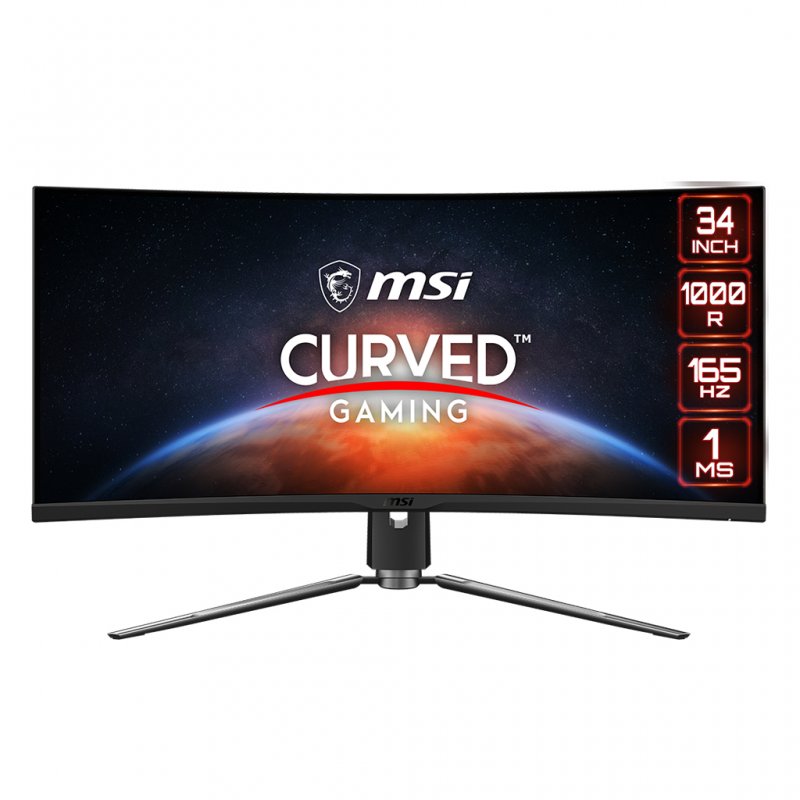 MSI MPG Artymis 343CQR 34" LED UltraWide QHD 165Hz Curva Reacondicionado