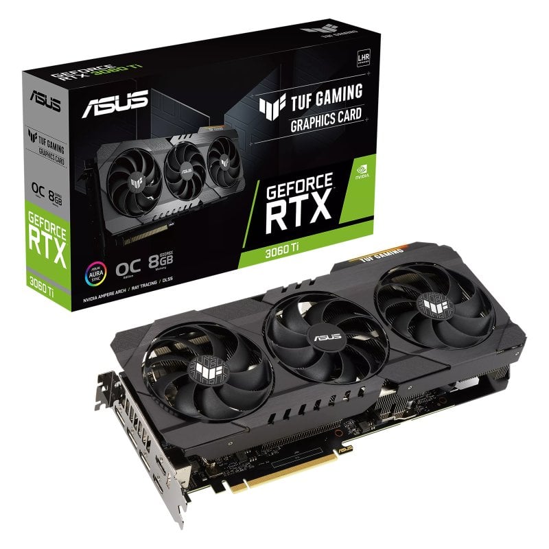ASUS TUF Gaming GeForce RTX 3060 Ti OC Edition 8GB GDDR6X