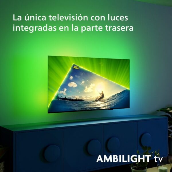 Philips Ambilight TV 50PUS8209 50? QLED UltraHD 4K Dolby Atmos Titan OS Reacondicionado