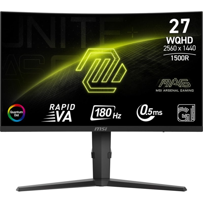 MSI MAG 275CQRF QD E2 27" LED Rapid VA QHD 180Hz 0.5ms Curva Reacondicionado