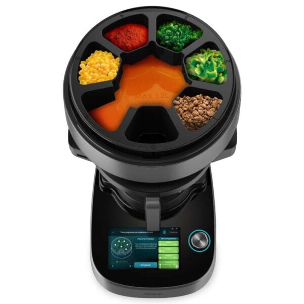 Cecotec Mambo CooKing Unique Robot de Cocina Multifunción con Dispensador de Alimentos 4.5L