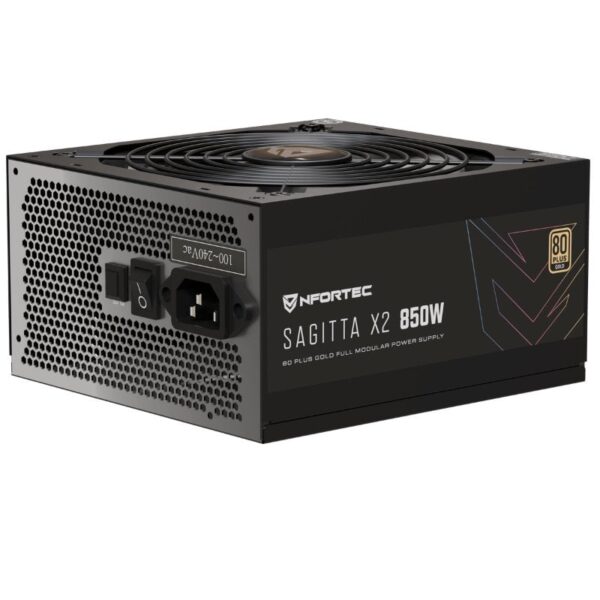 Nfortec Sagitta X2 PCIe 5.1 ATX 3.1 850W 80 Plus Gold Full Modular Reacondicionado