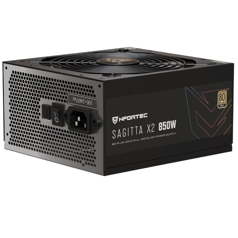 Nfortec Sagitta X2 PCIe 5.1 ATX 3.1 850W 80 Plus Gold Full Modular Reacondicionado
