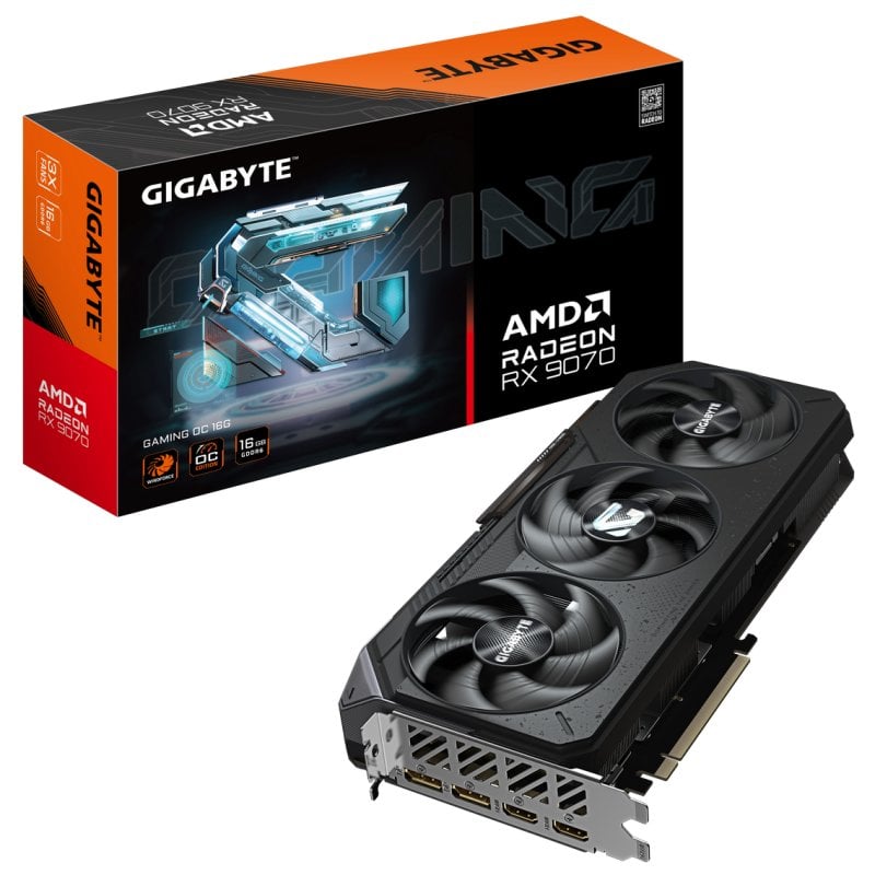 Gigabyte AMD Radeon RX 9070 GAMING OC 16GB GDDR6 FSR 4