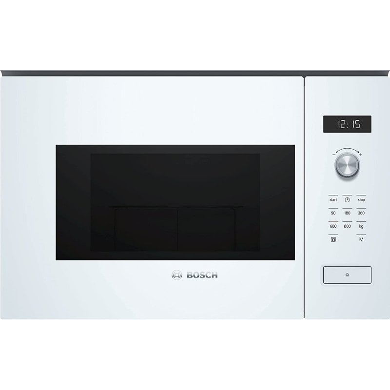 Bosch Serie 6 BFL524MW0 Microondas Integrable con Grill 20L 800W Blanco Reacondicionado