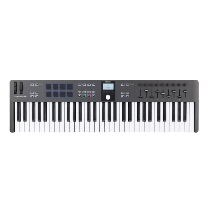 Arturia KeyLab 61 MK3 Controlador MIDI Universal USB 61 Teclas Negro Reacondicionado