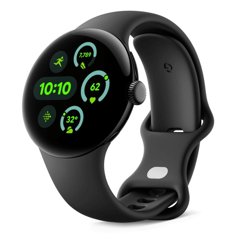 Google Pixel Watch 3 WiFi+4G 41mm Smartwatch Caja Aluminio Negro Mate y Correa Deportiva Obsidiana Reacondicionado