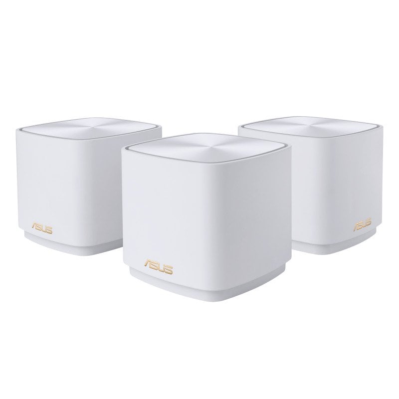 ASUS ZenWiFi XD4 Plus AX1800 Pack de 3 Sistema Wi-Fi Mesh Blanco Reacondicionado