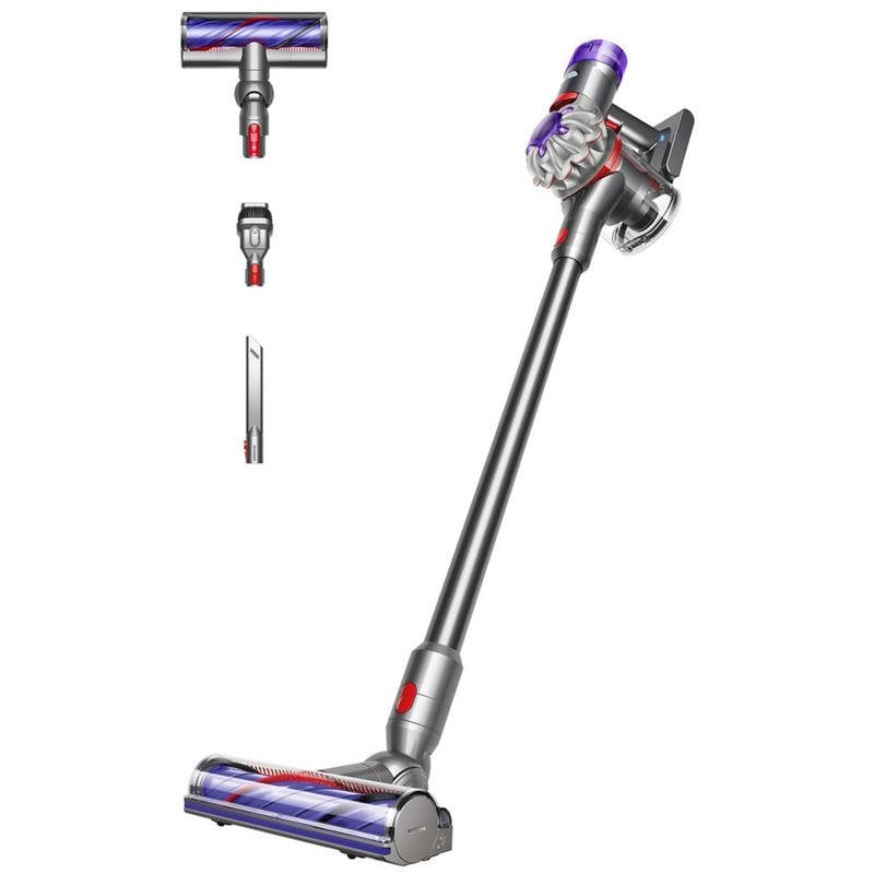 Dyson V8 Advanced Aspiradora Escoba/Mano sin Cable 130AW Plata/Níquel Reacondicionado