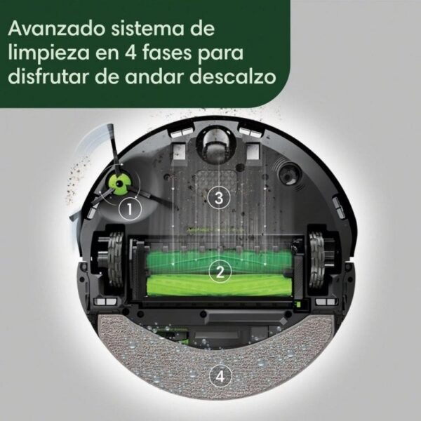 iRobot Roomba Combo 10 Max Robot Aspirador y Friegasuelos + Base AutoWash