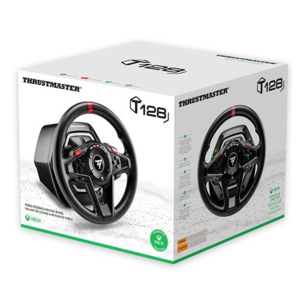 Thrustmaster T128 Volante de Carreras Force Feedback con Pedales Magnéticos Xbox Series X/S/Xbox One/PC Reacondicionado
