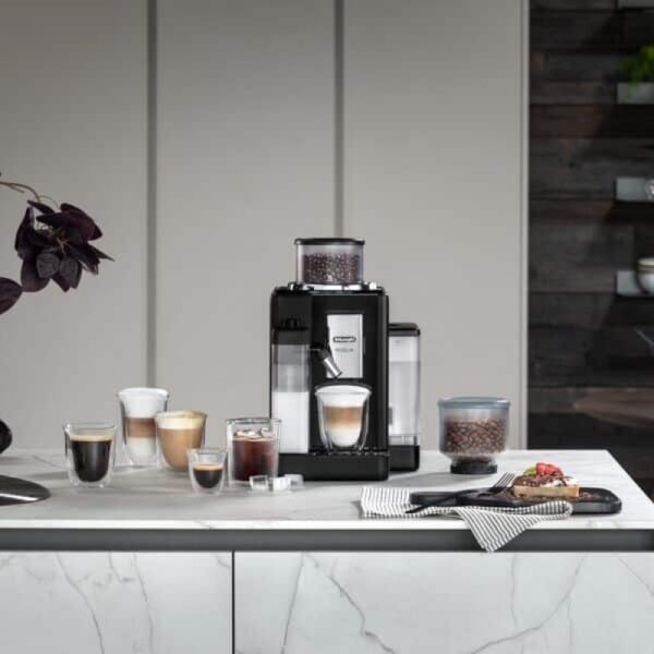 DeLonghi Rivelia Cafetera Superautomática con Depósito de Leche 19 Bares Negro Onyx Reacondicionado